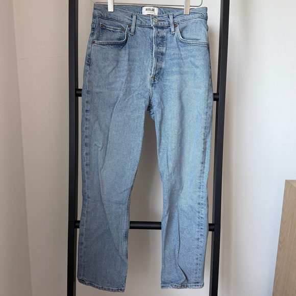 AGOLDE Riley High Rise Straight Crop size 27 - Picture 2 of 7